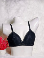 Net Bra for Women  Comfortable Wireless Push Up Bra  Soft & Breathable Everyday Bra