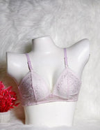 Net Bra for Women  Comfortable Wireless Push Up Bra  Soft & Breathable Everyday Bra