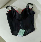 Floral Lace Corset Bustier Top  Sexy Push-Up Lingerie & Shapewear