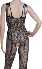 Fishnet Bodystocking for Women Full Body Stockings Mesh Lingerie One Piece Body Suit