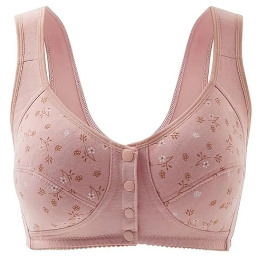 Front Open Button Bra – Easy Wear Comfortable Bra for Women
