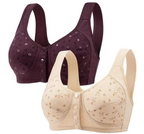 Front Open Button Bra – Easy Wear Comfortable Bra for Women