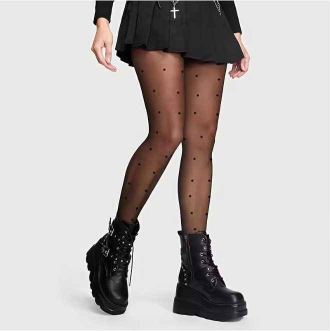 Transparent Nylon Tights for Women Slim Fit Stretchable Pantyhose  Fashion Stockings